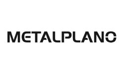 logo metal plano