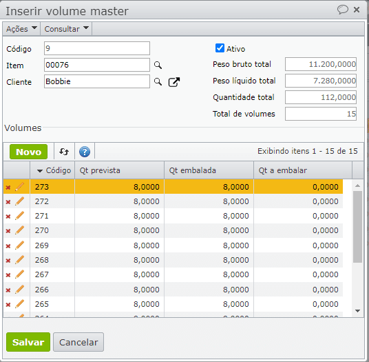 editar volumes master