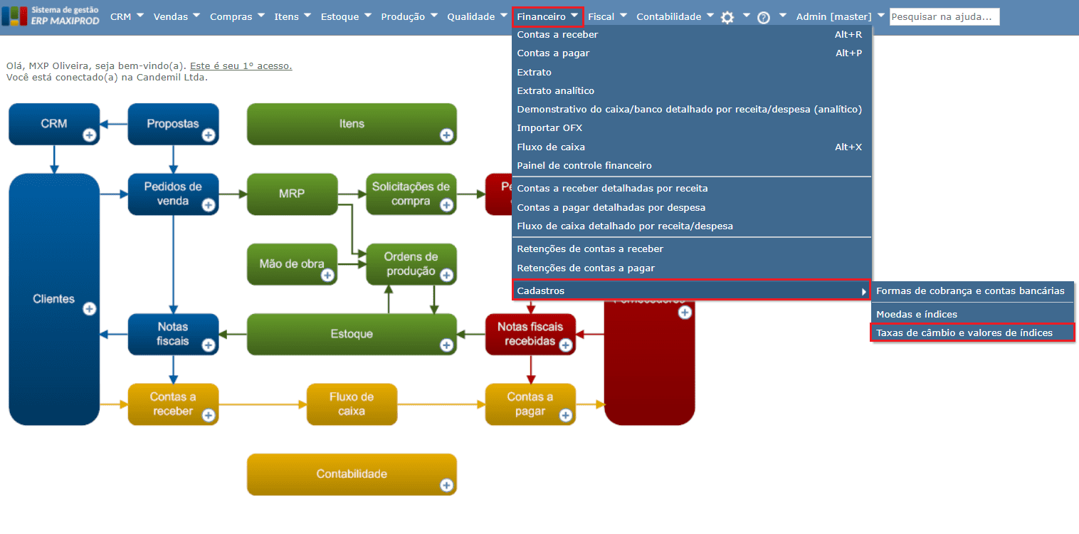 Como fazer a Operação Triangular ou Operação por Conta e Ordem no  MaxManager? – E.R.P. MaxManager