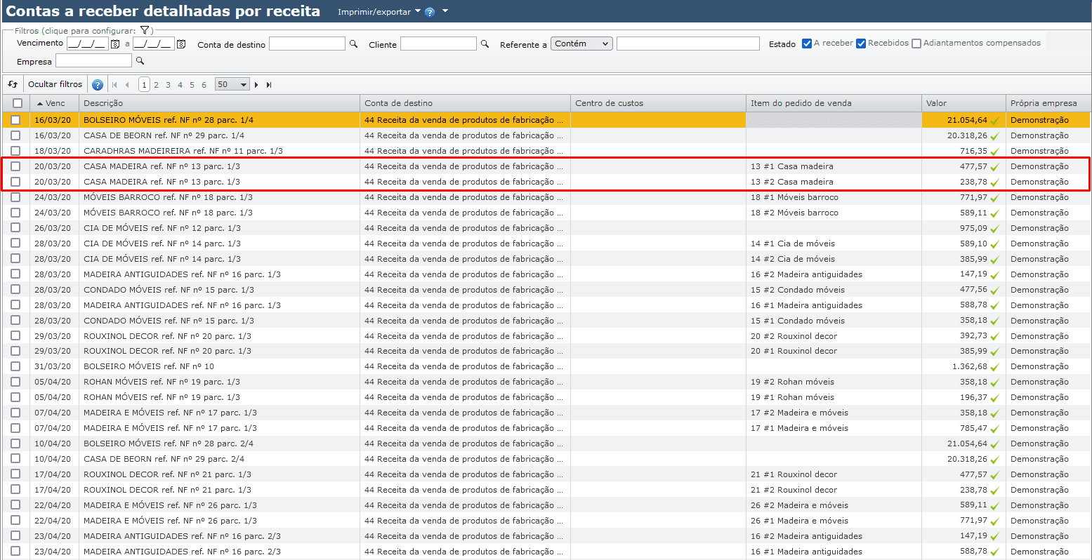tela contas a receber detalhadas por receita 02