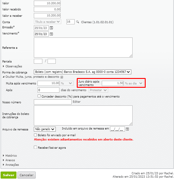 boletos bancários_nova receita