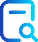 Ícone para ilustrar a funcionalidade "Documentos Fiscais" do ERP Industrial.