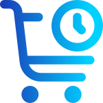 Ícone para ilustrar a funcionalidade "Compra com entrega futura" do ERP Industrial.