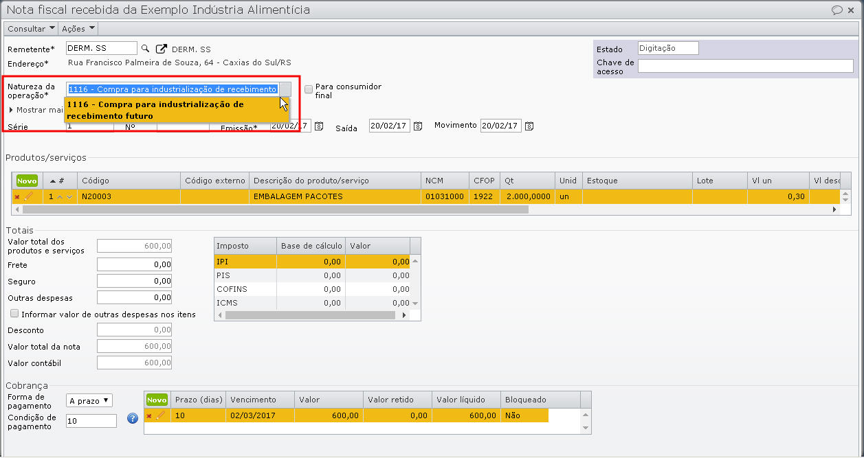 compra com entrega futura 9