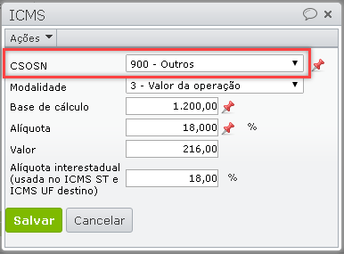 rejeicao de notas 11