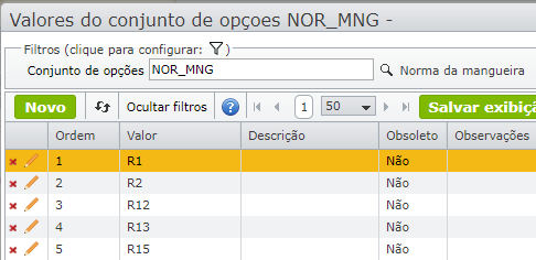 Normas (materiais) do tubo da mangueira