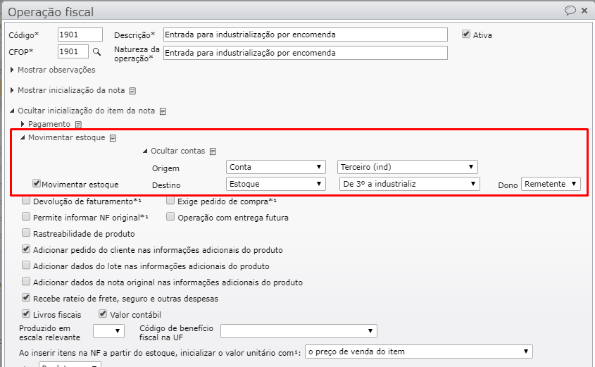 Terceirização da produção - Maxiprod