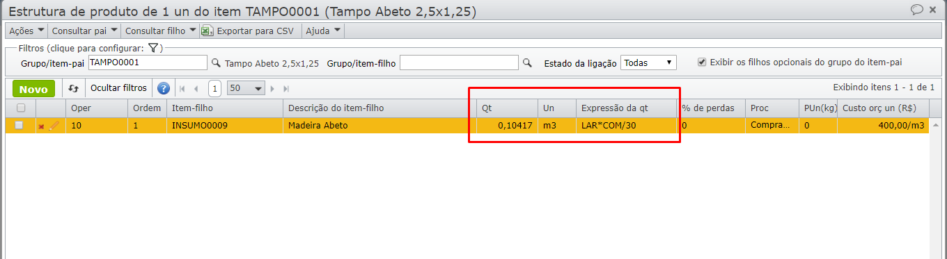 produtos com variações_estrutura de produto TAMPO 2