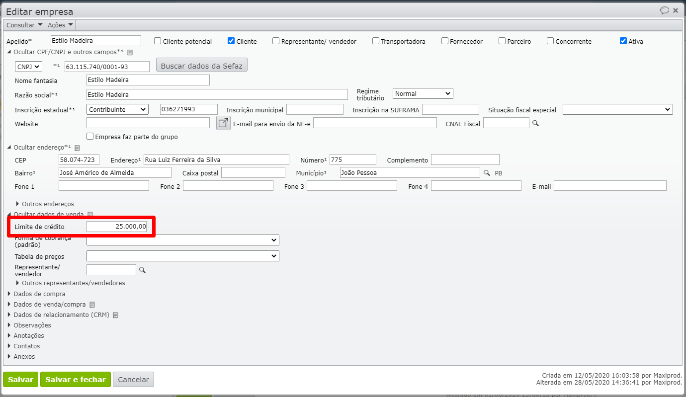 análise e limite de crédito 5
