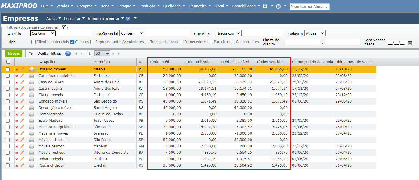 limite e análise de crédito 12