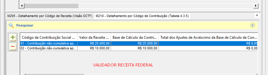 contribuição cumulativa e não-cumulativa