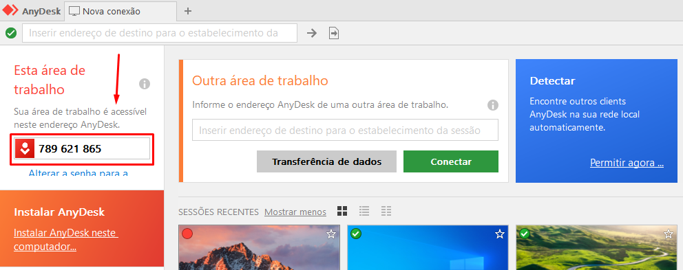 número para informar ao atendente maxiprod