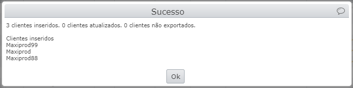mensagem informativa do sistema 2