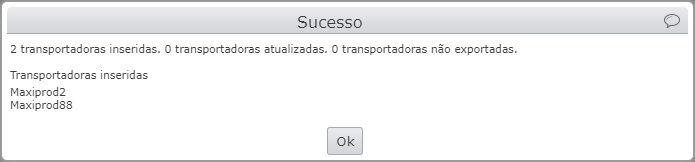 mensagem informativa no sistema 3